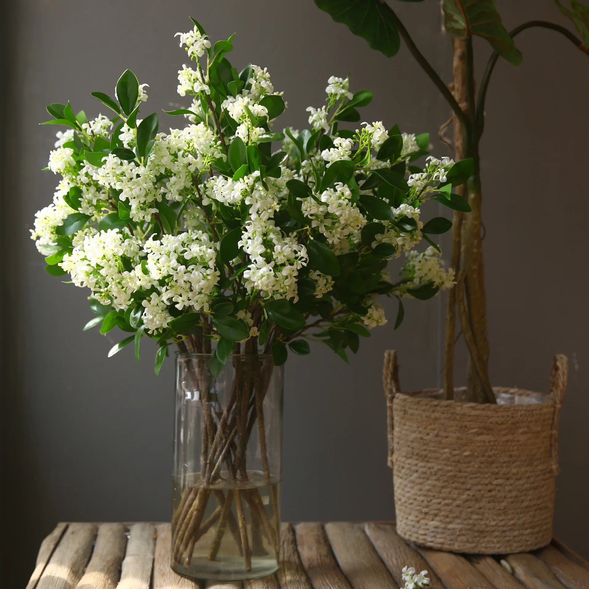 72cm 인공 무라야 지점 꽃 인조 꽃 홈 웨딩 장식, - String Of Pearls Plant 리뷰 및 가격